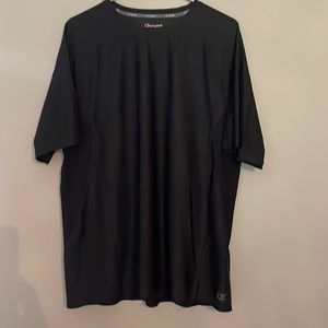 Champion Mens Charcoal Gray Performance Tee